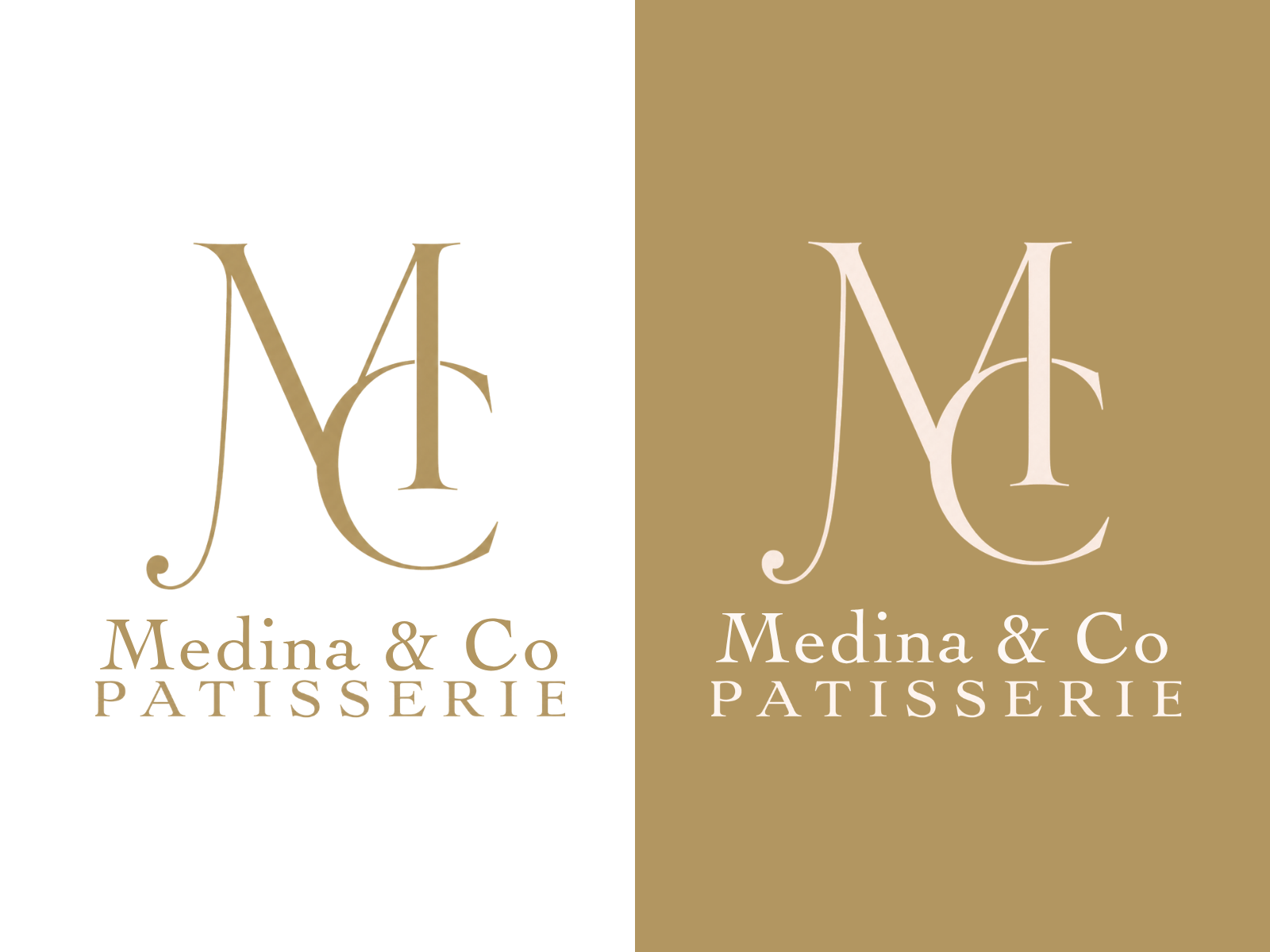 Medina & Co. logo system