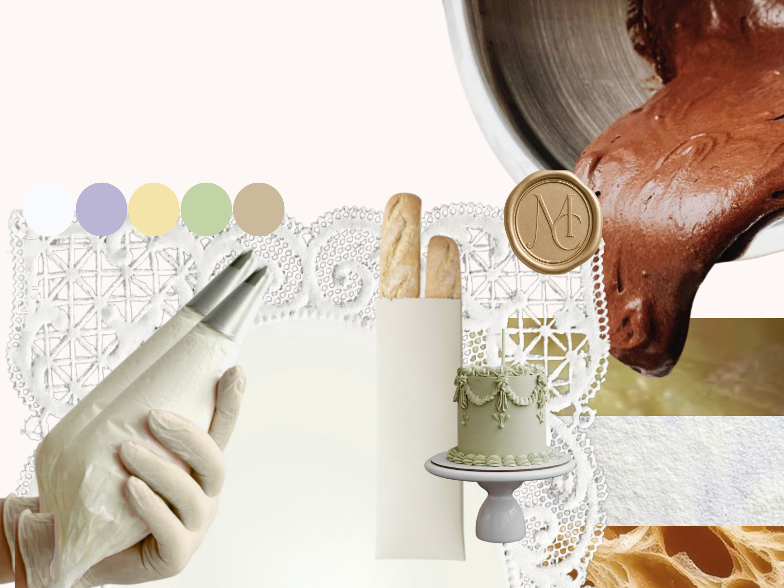 Mood board and visual direction exploration