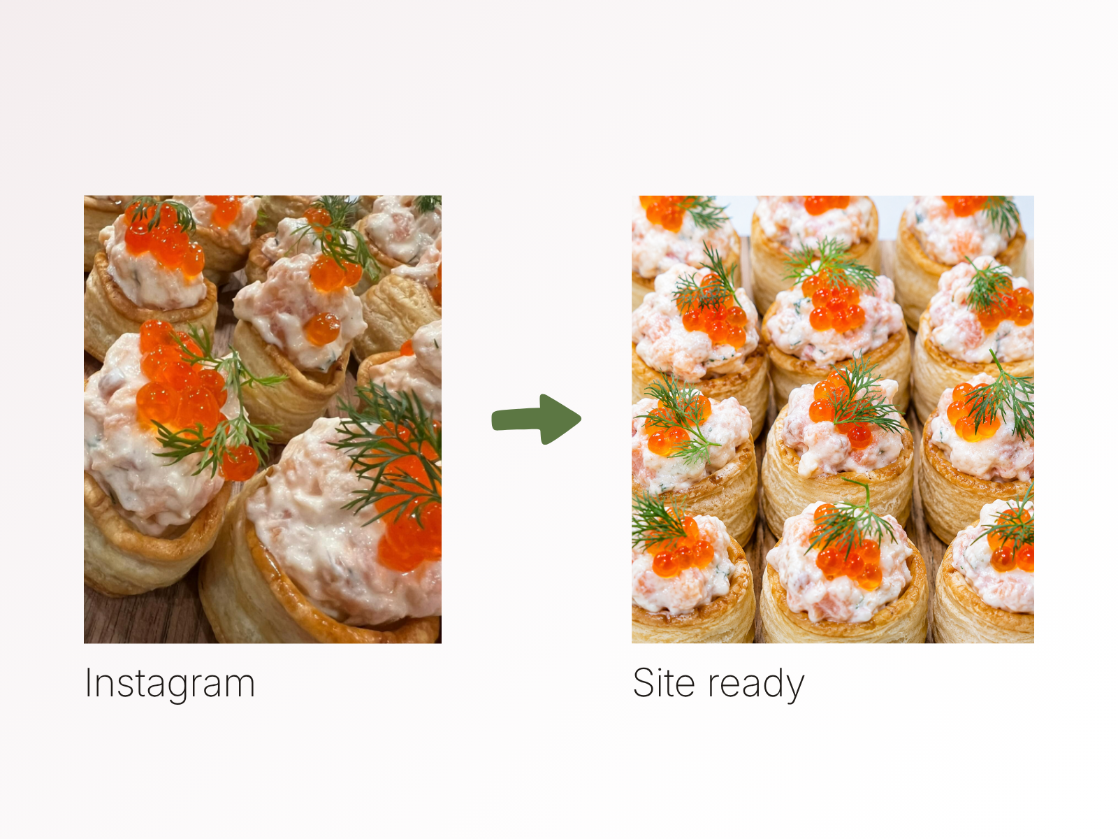 Before and after image transformation example one