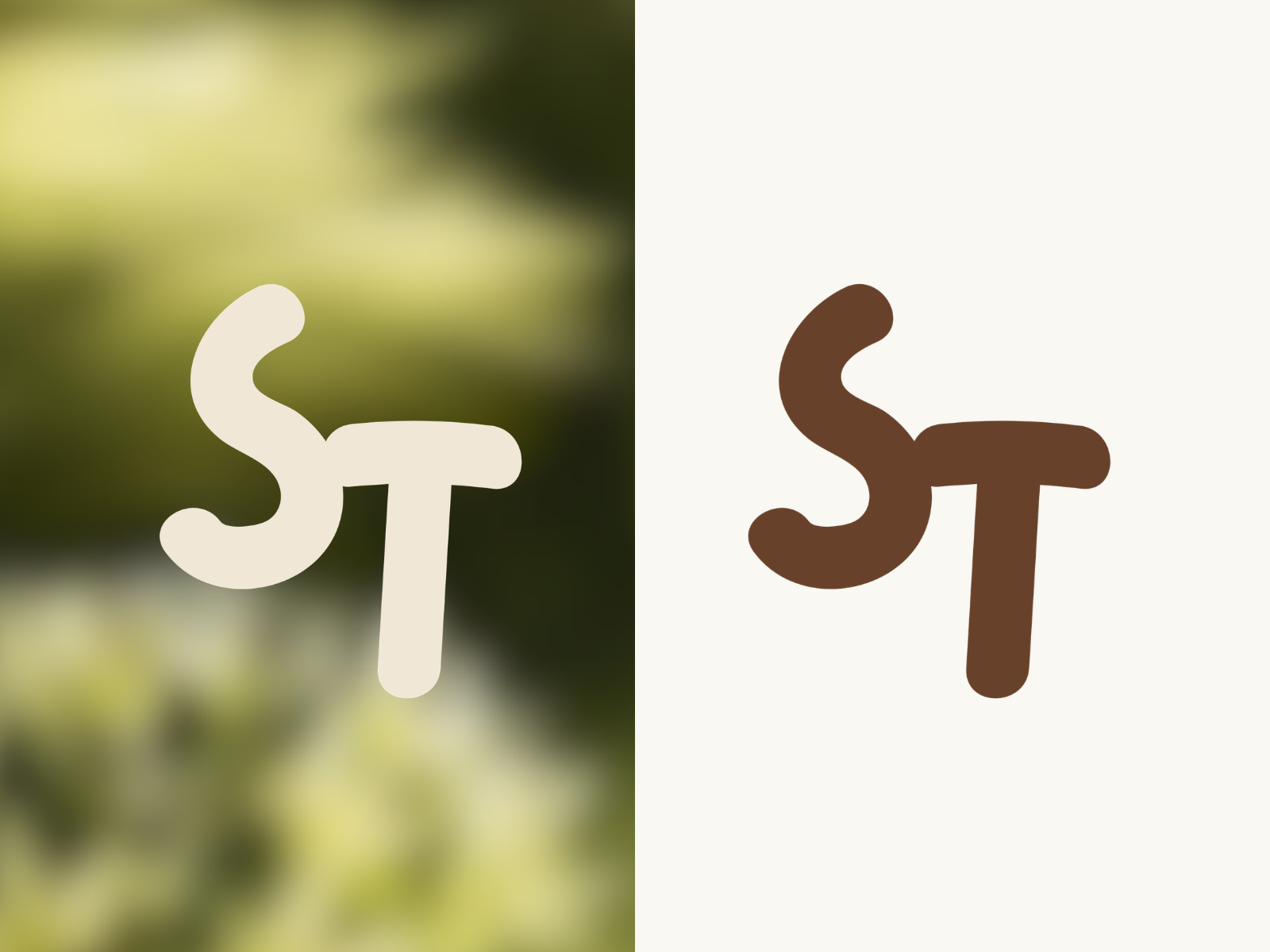 The Seasoned Table monogram variations